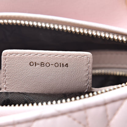 Christian Dior Lambskin Cannage Medium Lady Dior Light Pink 7 of 14