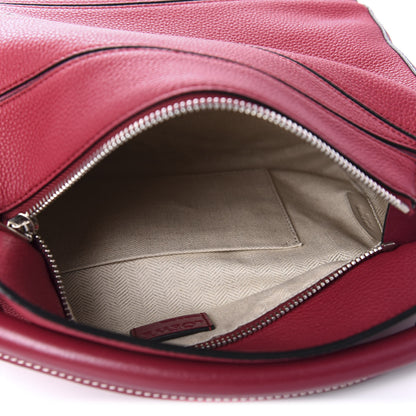 Loewe Calfskin Small Puzzle Bag Raspberry 5 of 10