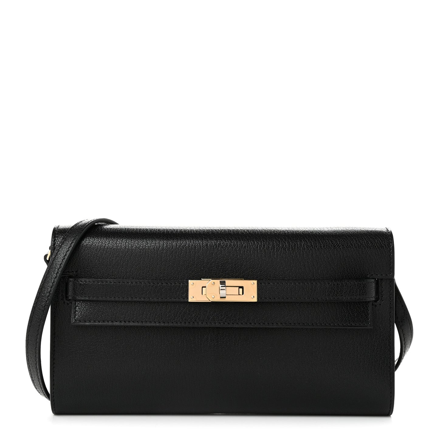 Chevre Chamkila Kelly Wallet To Go Black