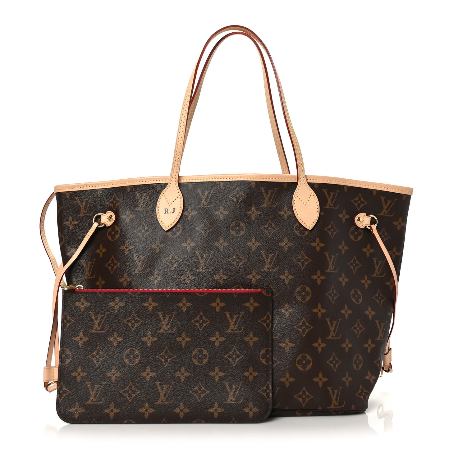 Monogram Neo Neverfull MM Cherry