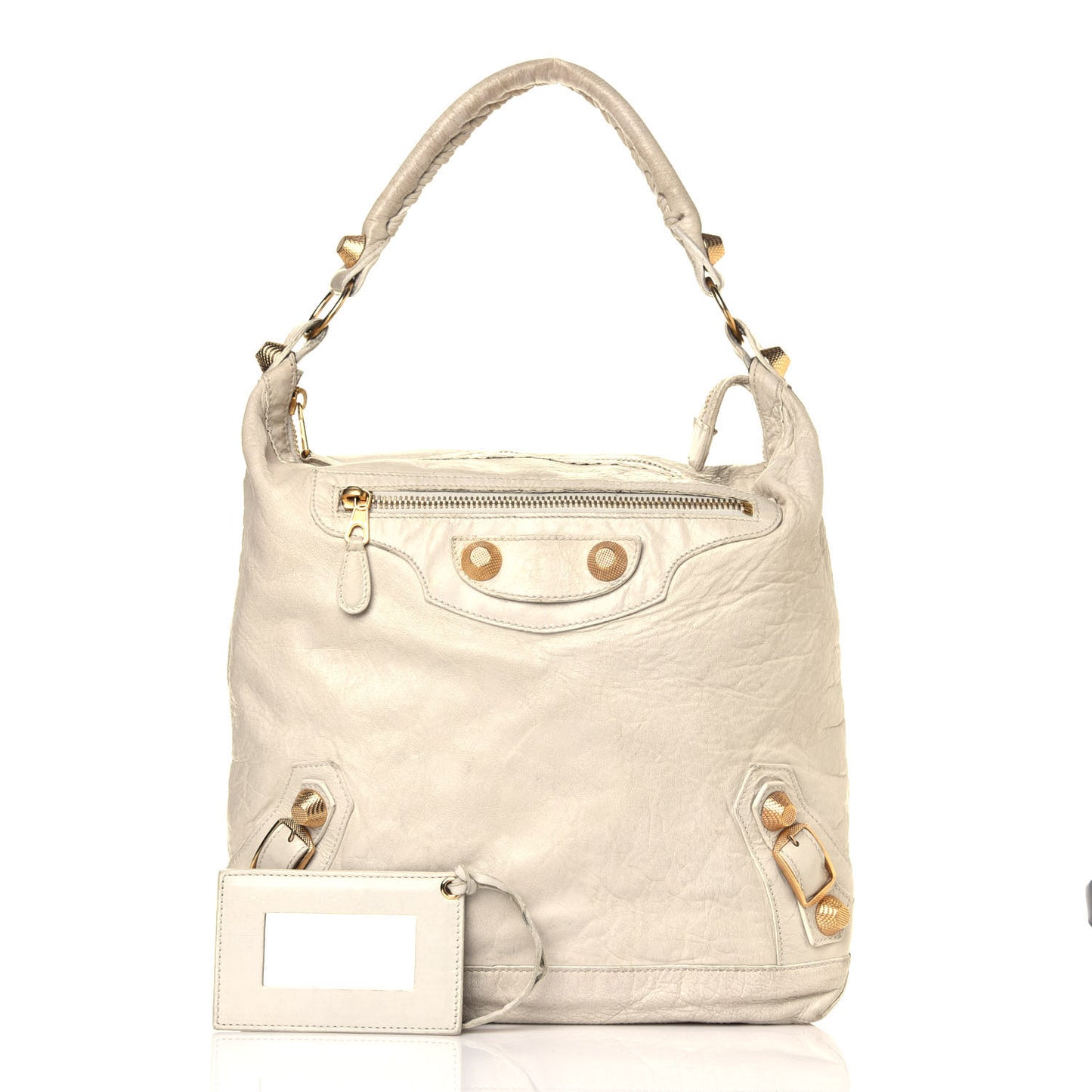 Chevre Giant 21 Gold Hardware Day Hobo Sahara