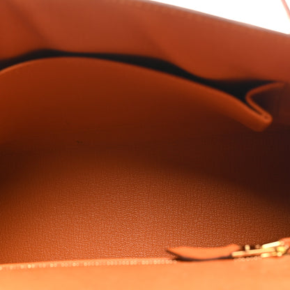 Hermes Ostrich Kelly Sellier 25 Abricot 5 of 11