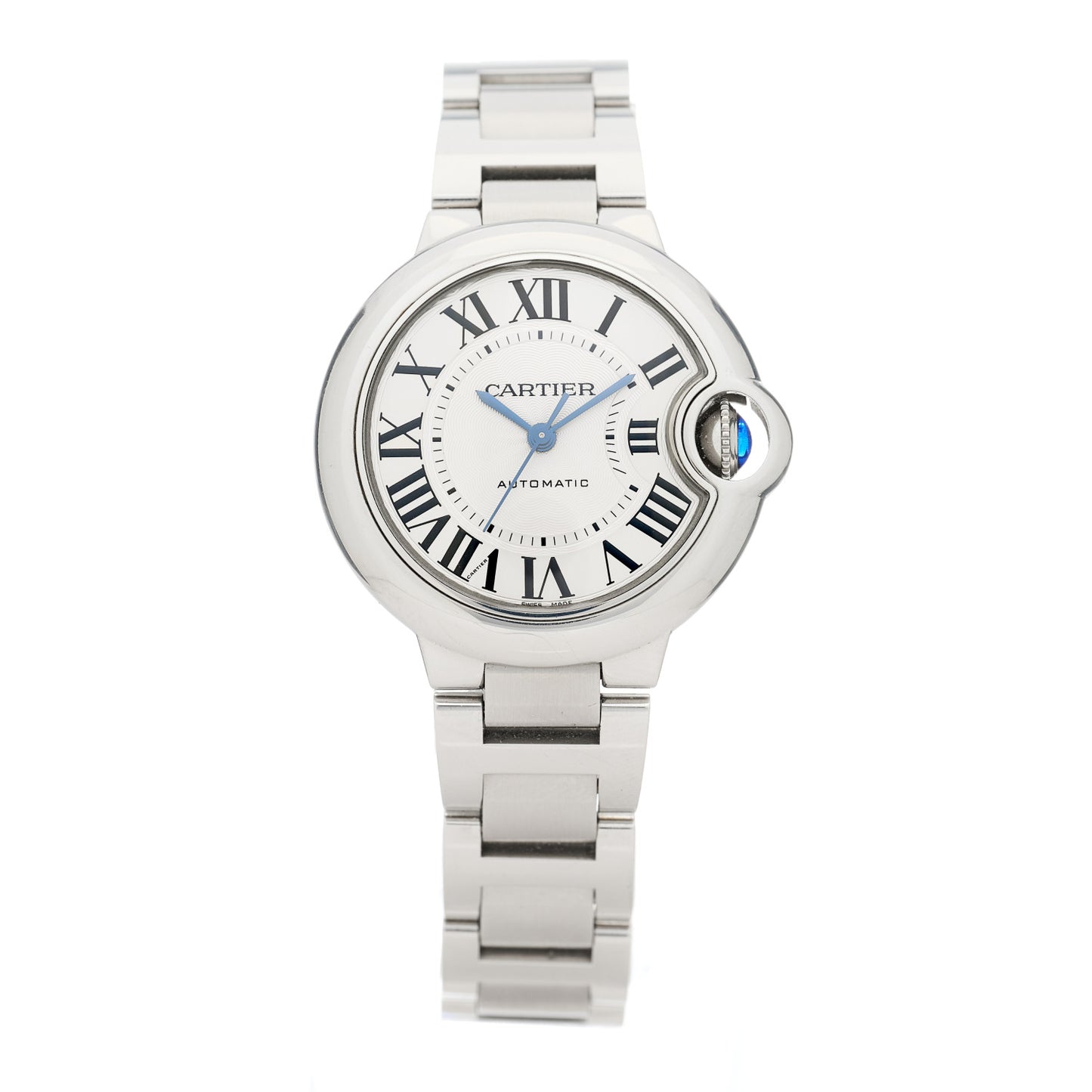 Stainless Steel 33mm Ballon Bleu De Cartier Automatic Watch