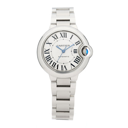 Cartier Stainless Steel 33mm Ballon Bleu De Cartier Automatic Watch 1 of 5