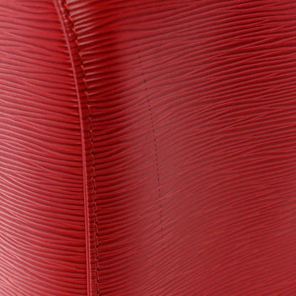 Louis Vuitton Epi Keepall 50 Castillan Red 10 of 12