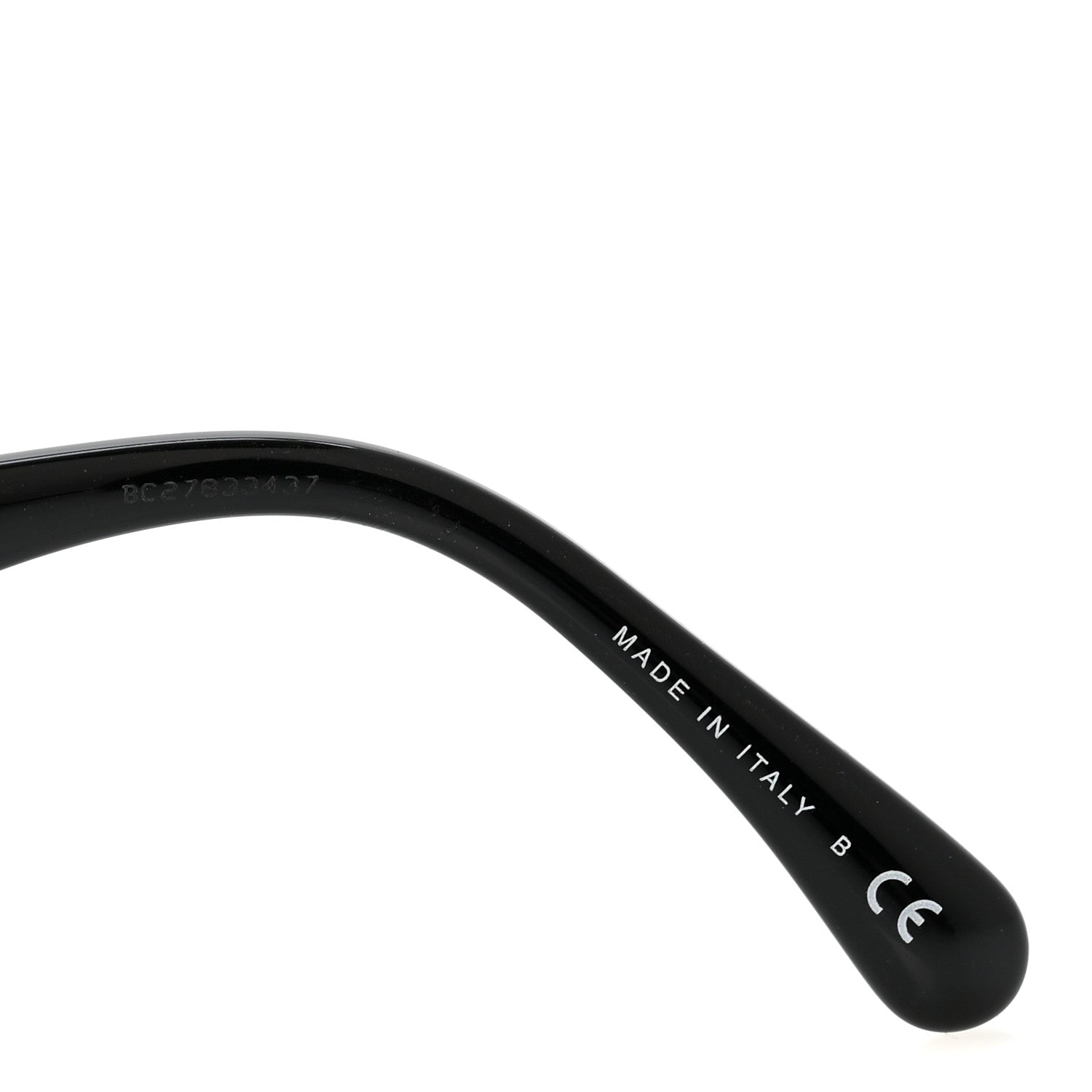 Chanel Acetate Strass Square Sunglasses 5422-B-A Black White 6 of 8