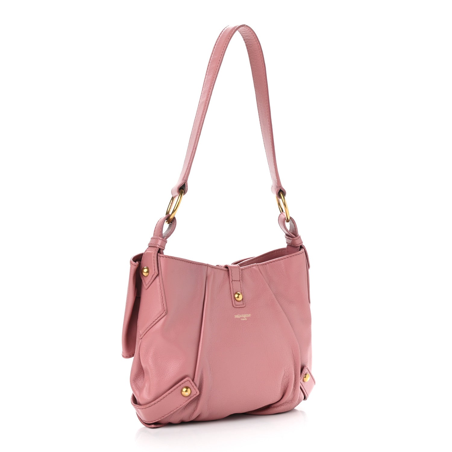 Saint Laurent Chevre Bow Handbag 3 of 14
