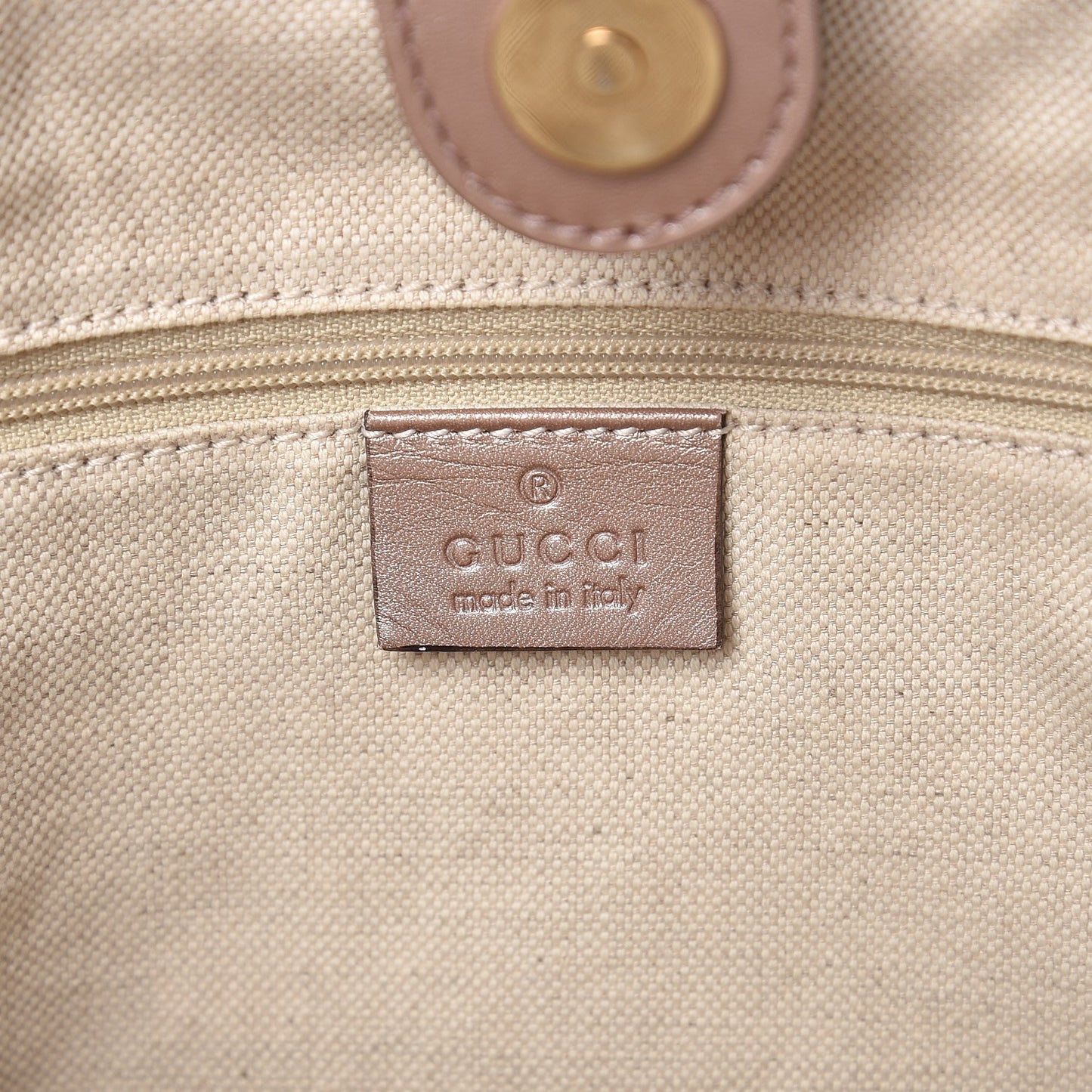 Metallic Microguccissima Medium Sukey Tote Dark Cipria