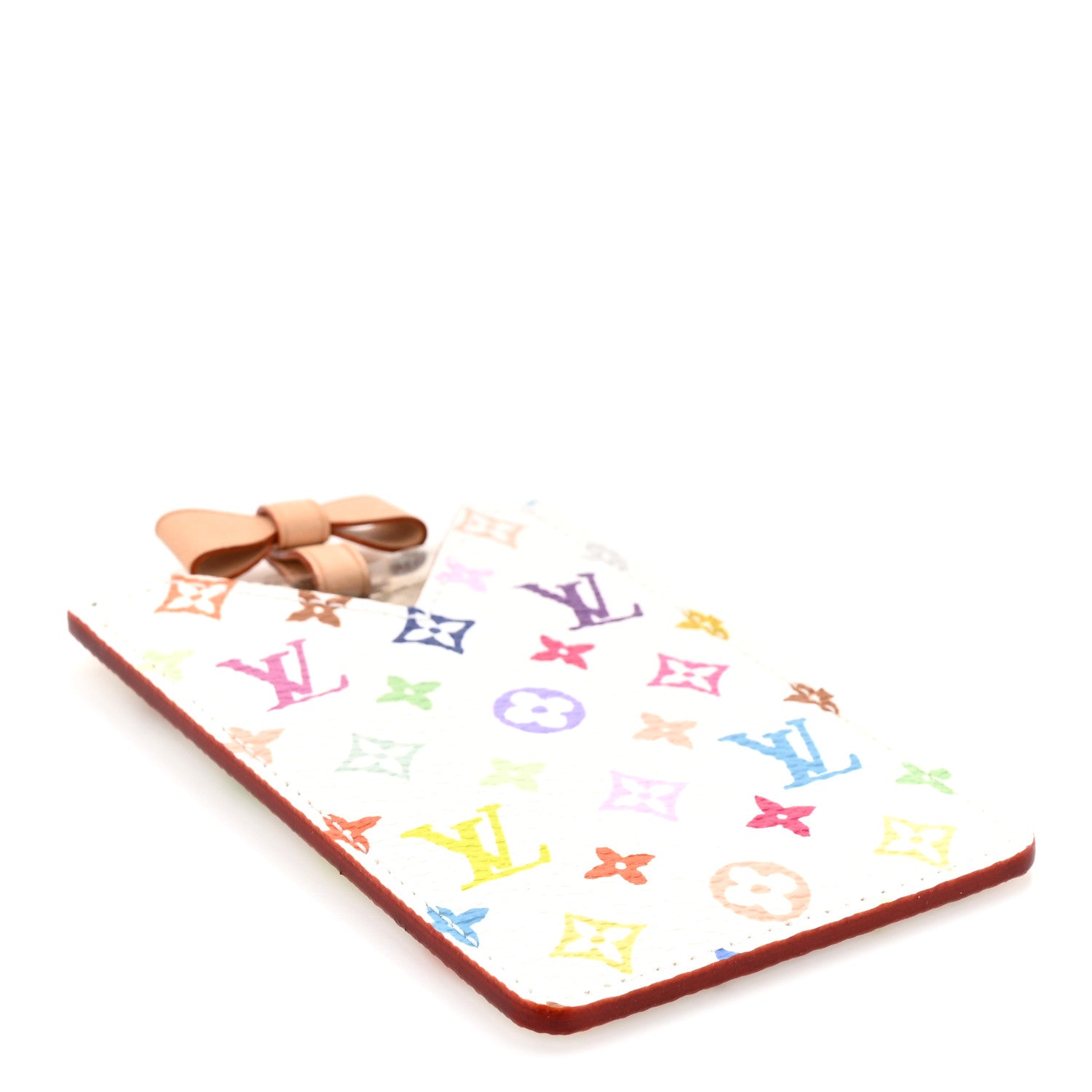 Louis Vuitton Monogram Multicolor Mirror and Case Pouch White 5 of 7