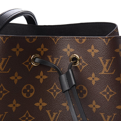 Louis Vuitton Monogram Neonoe MM Black 8 of 8