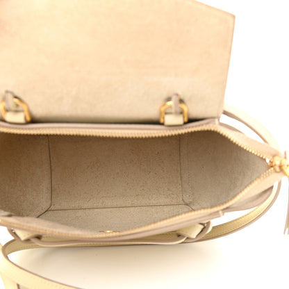 Celine Grained Calfskin Nano Belt Bag Chalk 4 of 9