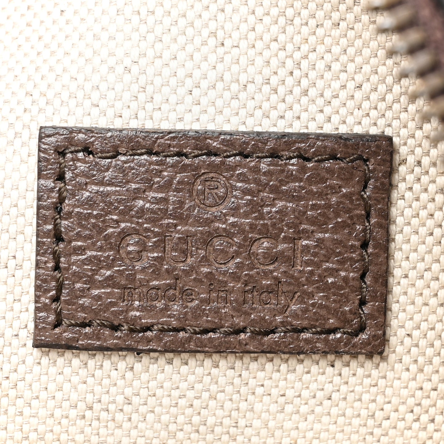 GG Supreme Monogram Web Mini Ophidia Messenger Brown