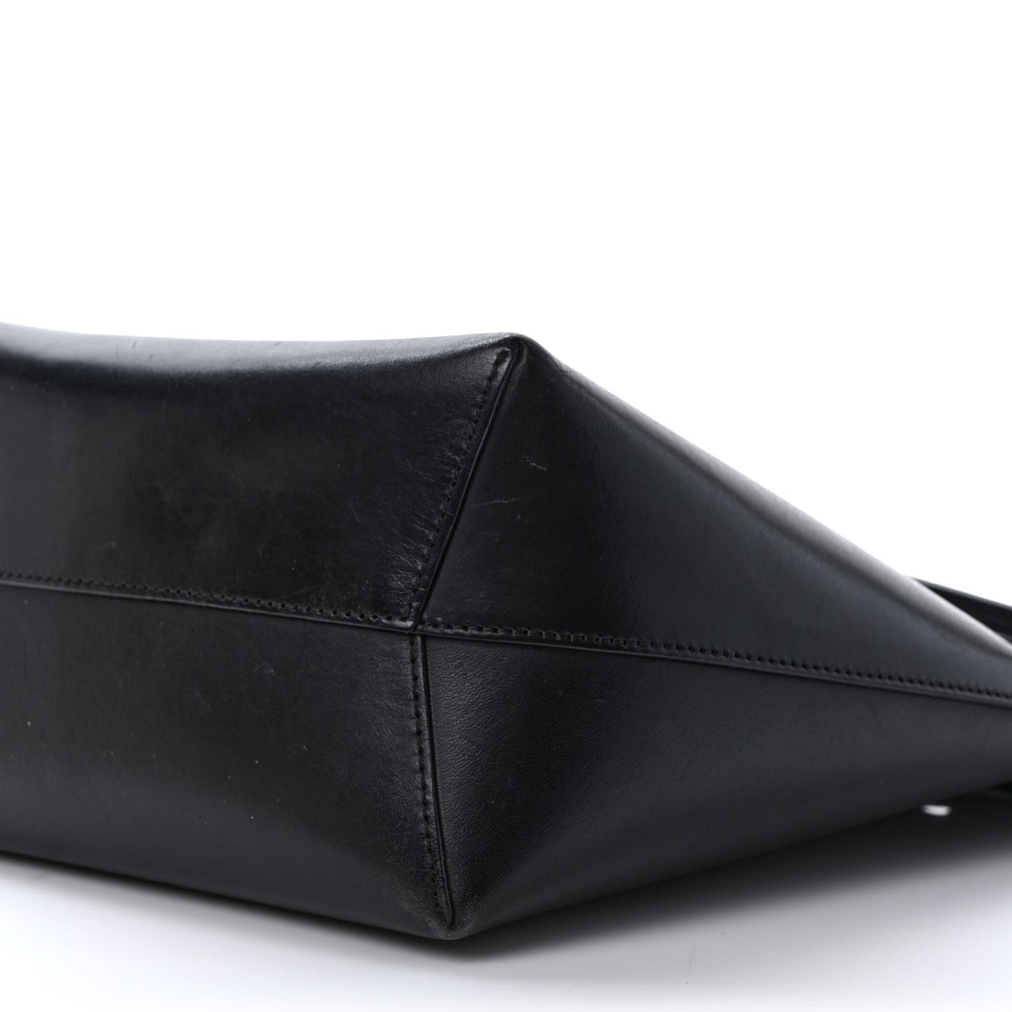 Calfskin Mini Bucket Bag Black Ballerina