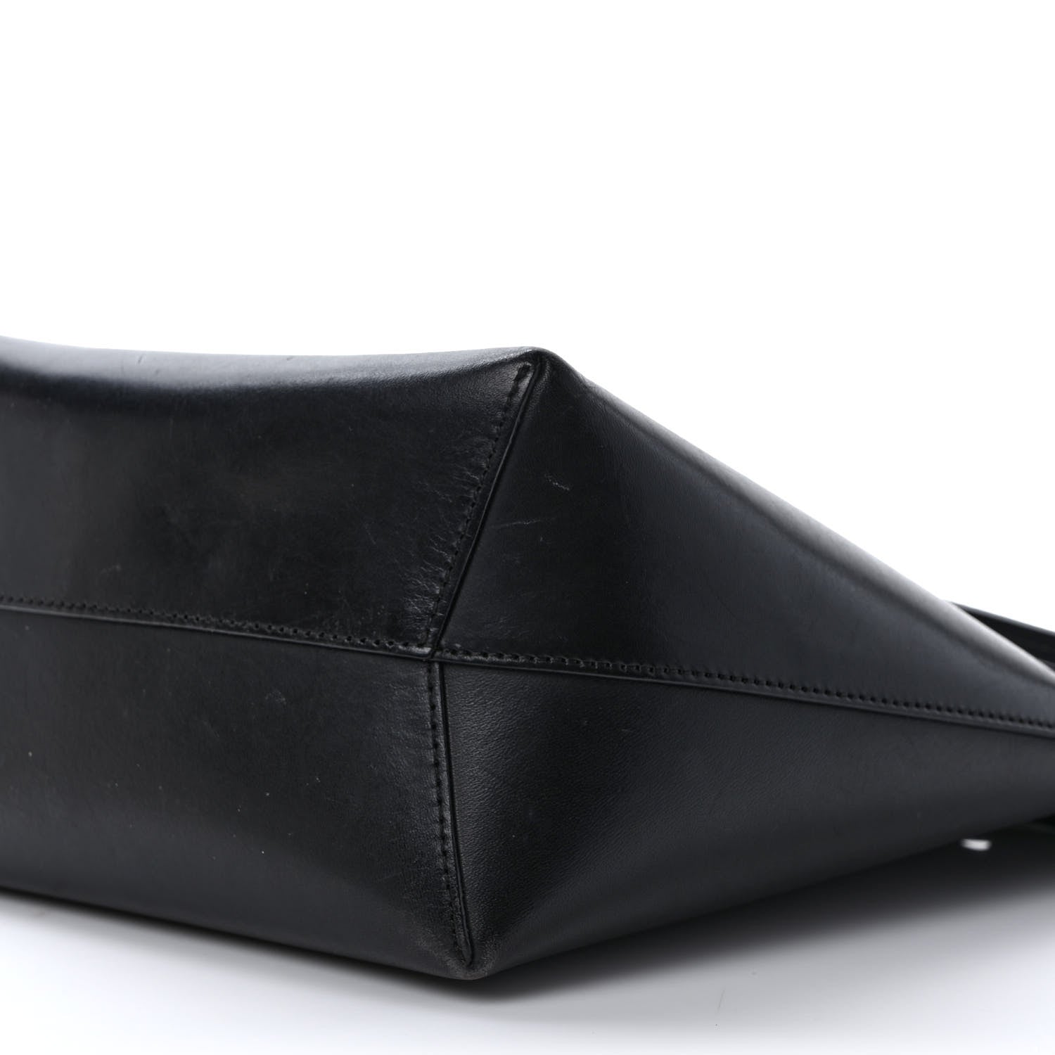 Mansur Gavriel Calfskin Mini Bucket Bag Black Ballerina 9 of 12