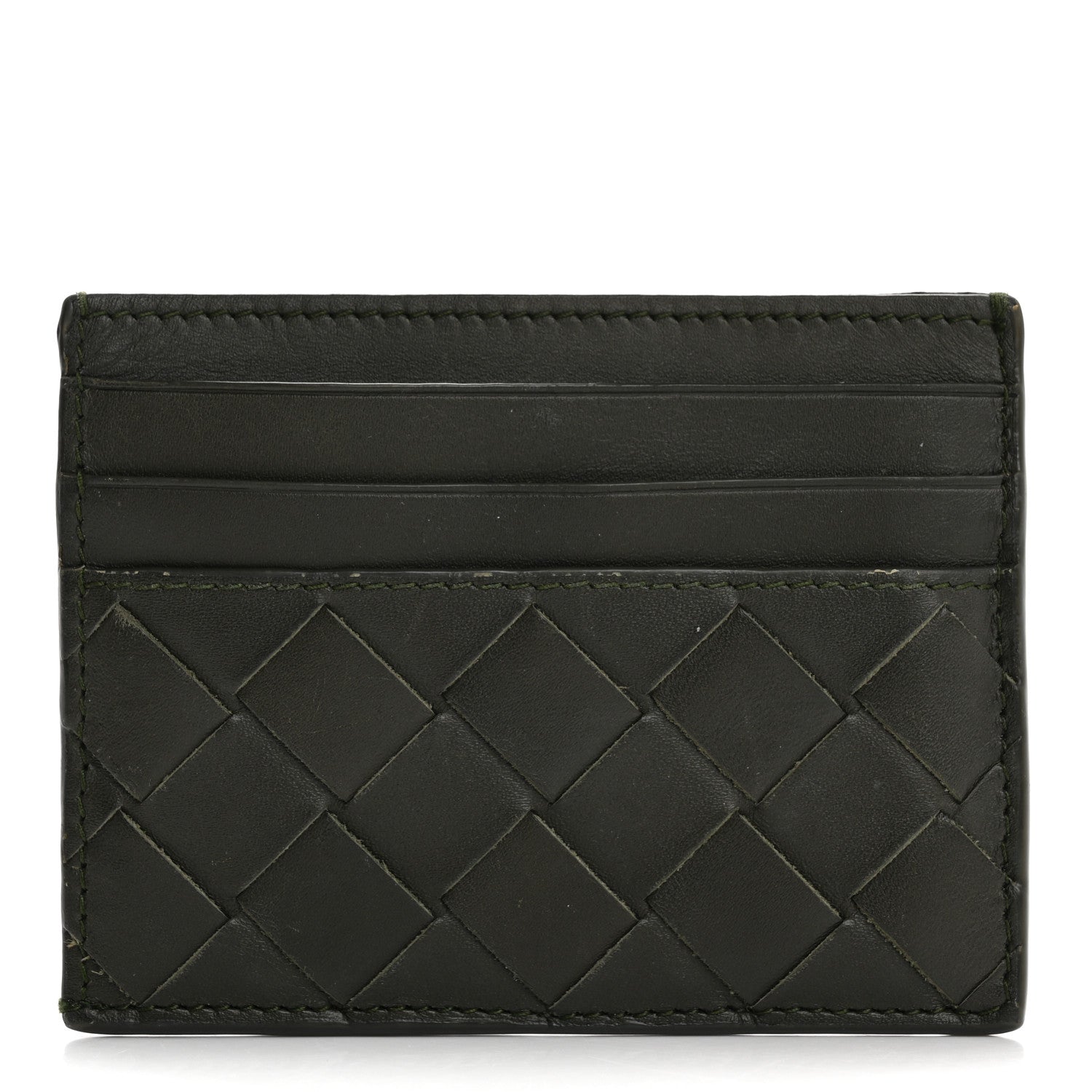 Bottega Veneta Nappa Intrecciato Card Holder Bottle 1 of 14