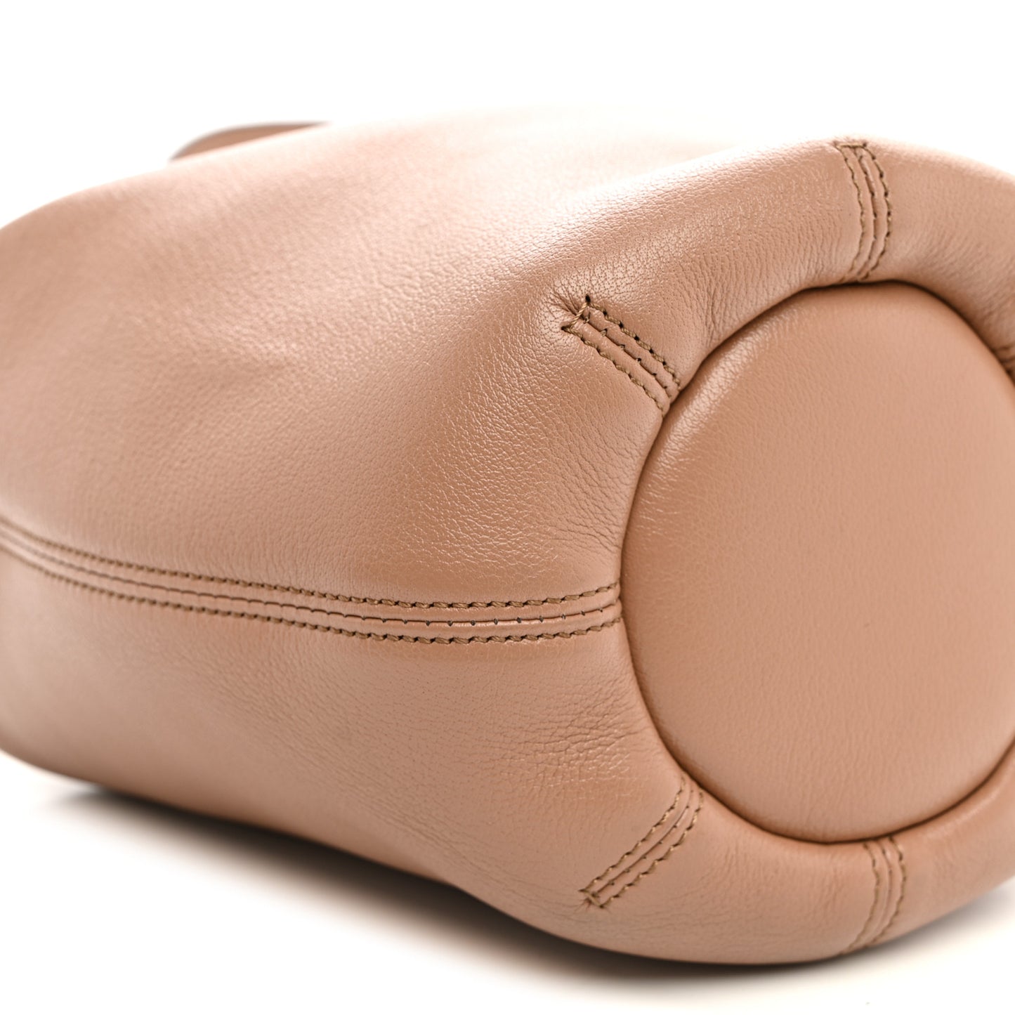 Calfskin Small Bracelet Shoulder Bag Woodrose