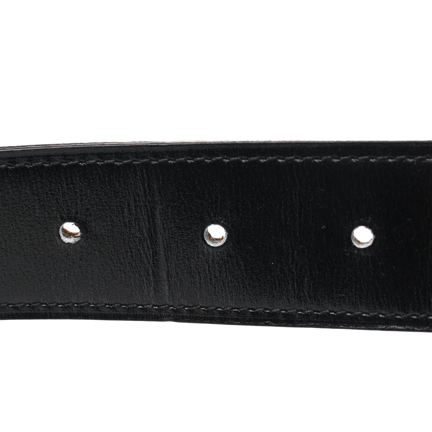Hermes Box Togo 32mm Martelee H Belt 100 Black Gold 4 of 6