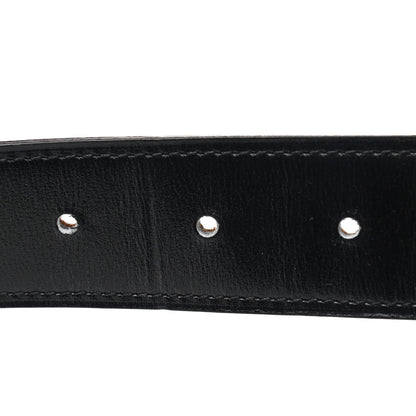 Hermes Box Togo 32mm Martelee H Belt 100 Black Gold 4 of 6