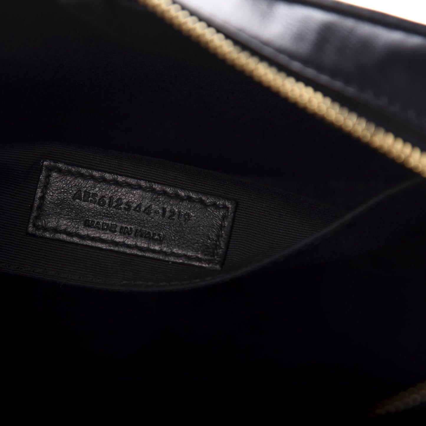 Calfskin Matelasse Monogram Lou Camera Bag Black