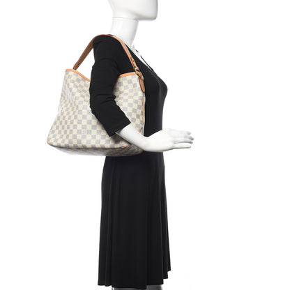 Louis Vuitton Damier Azur Delightful PM Pink 2 of 14