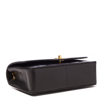 Chanel Lambskin Quilted Medium Single Flap Black 3 of 10