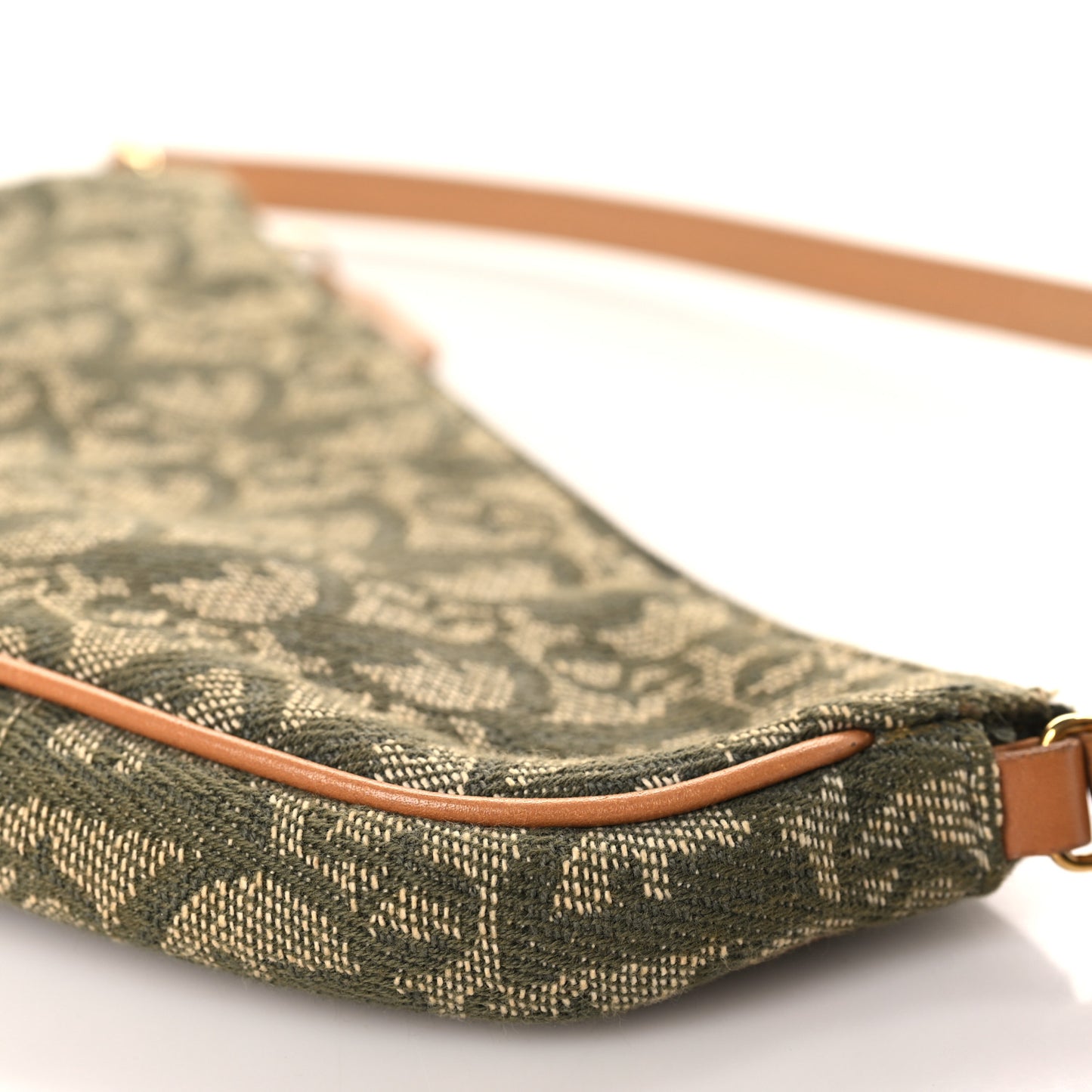 Monogram Mini Saddle Pochette Green
