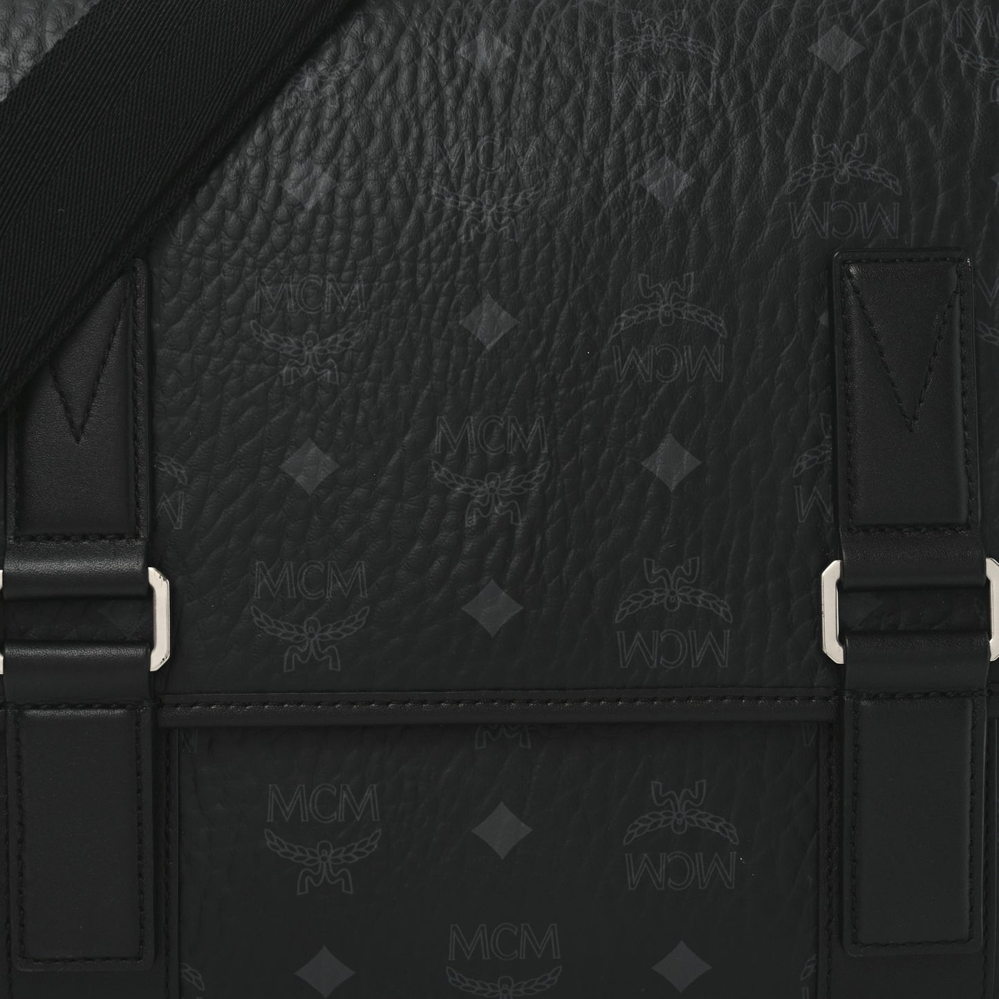 Visetos Medium Aren Messenger Bag Black