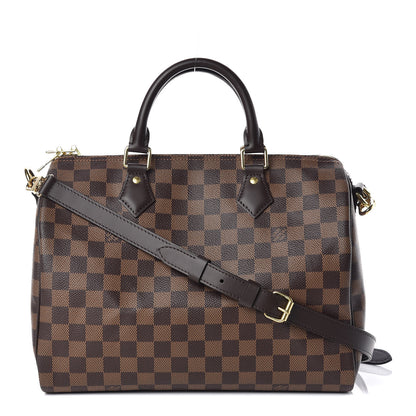 Louis Vuitton Damier Ebene Speedy Bandouliere 30 1 of 10