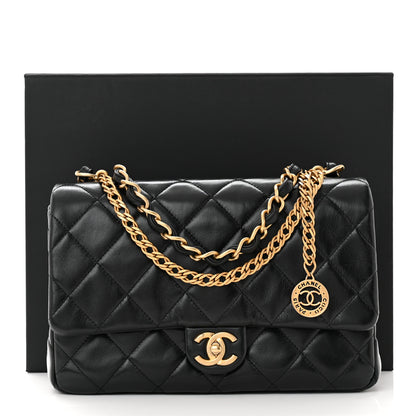Chanel Lambskin Quilted Fancy Jewel Flap Black 11 of 11