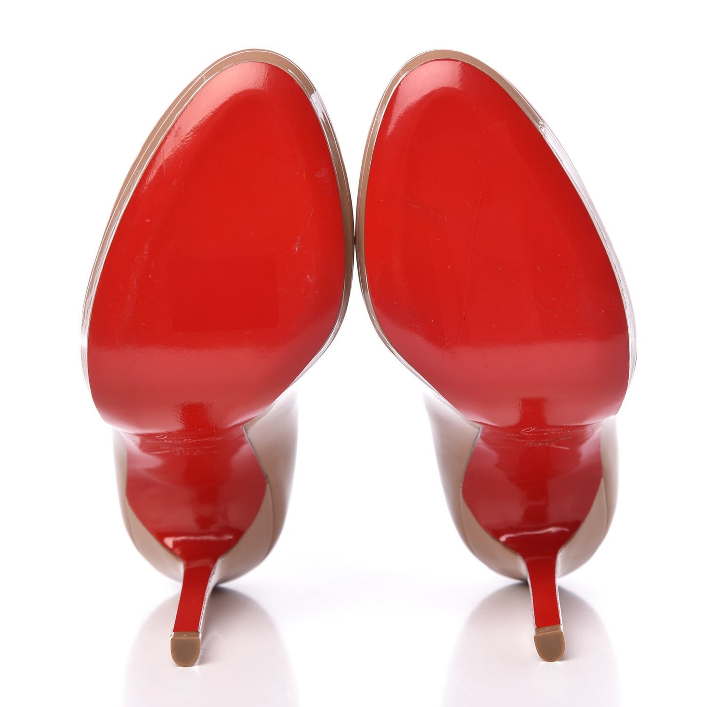 Patent New Simple 120 Pumps 36.5 Beige
