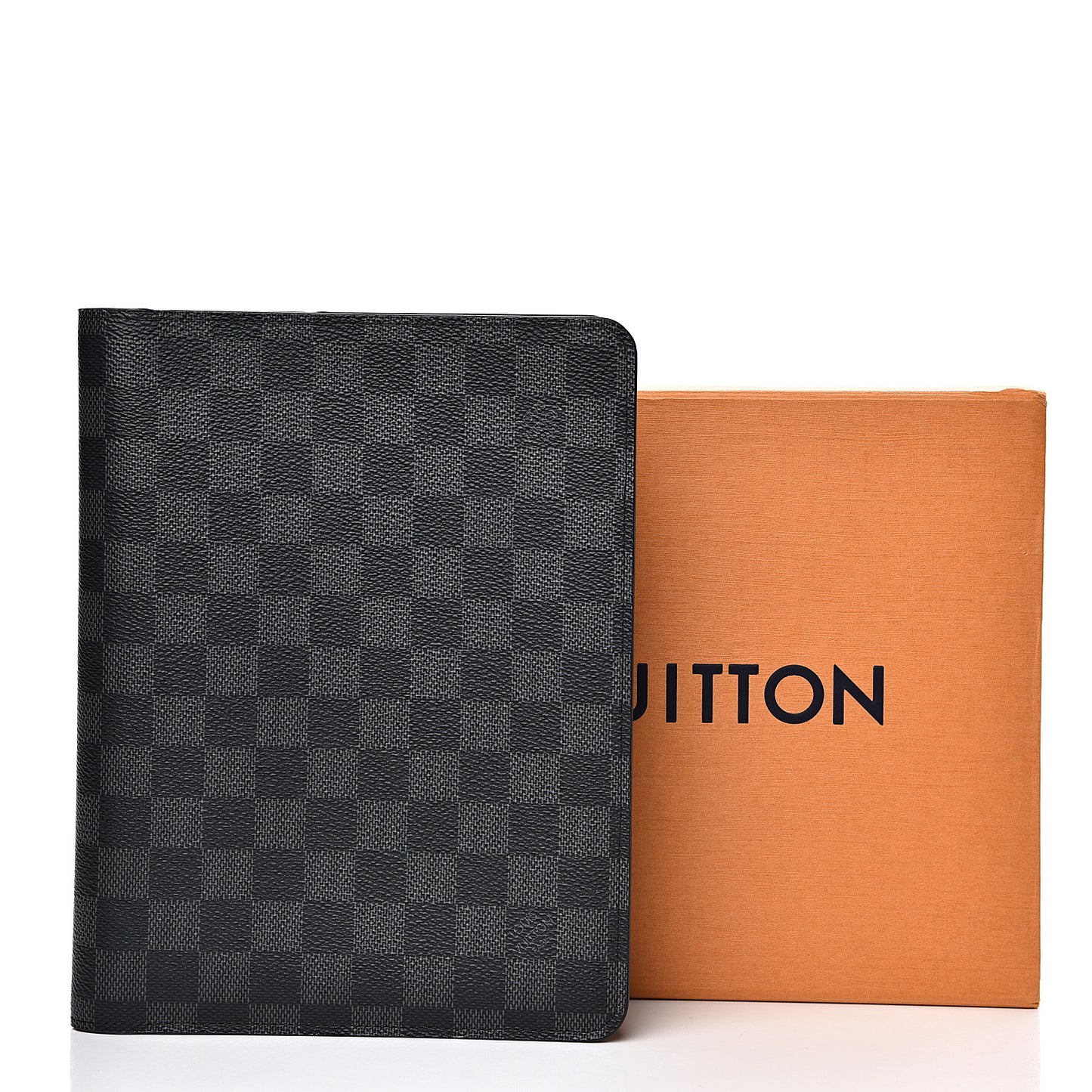 Damier Graphite Desk Agenda Cover