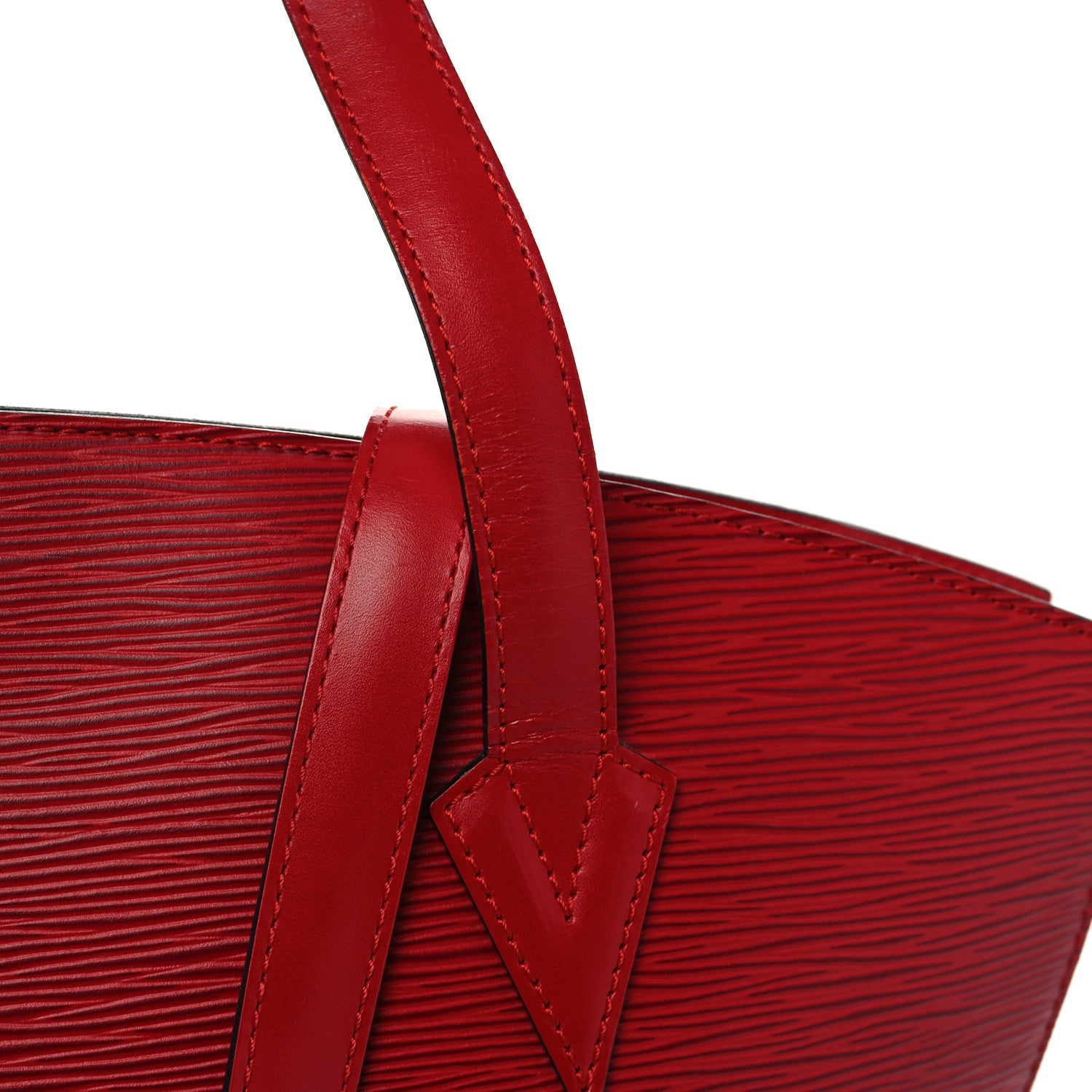 Louis Vuitton Epi Saint Jacques GM Castillan Red 10 of 10