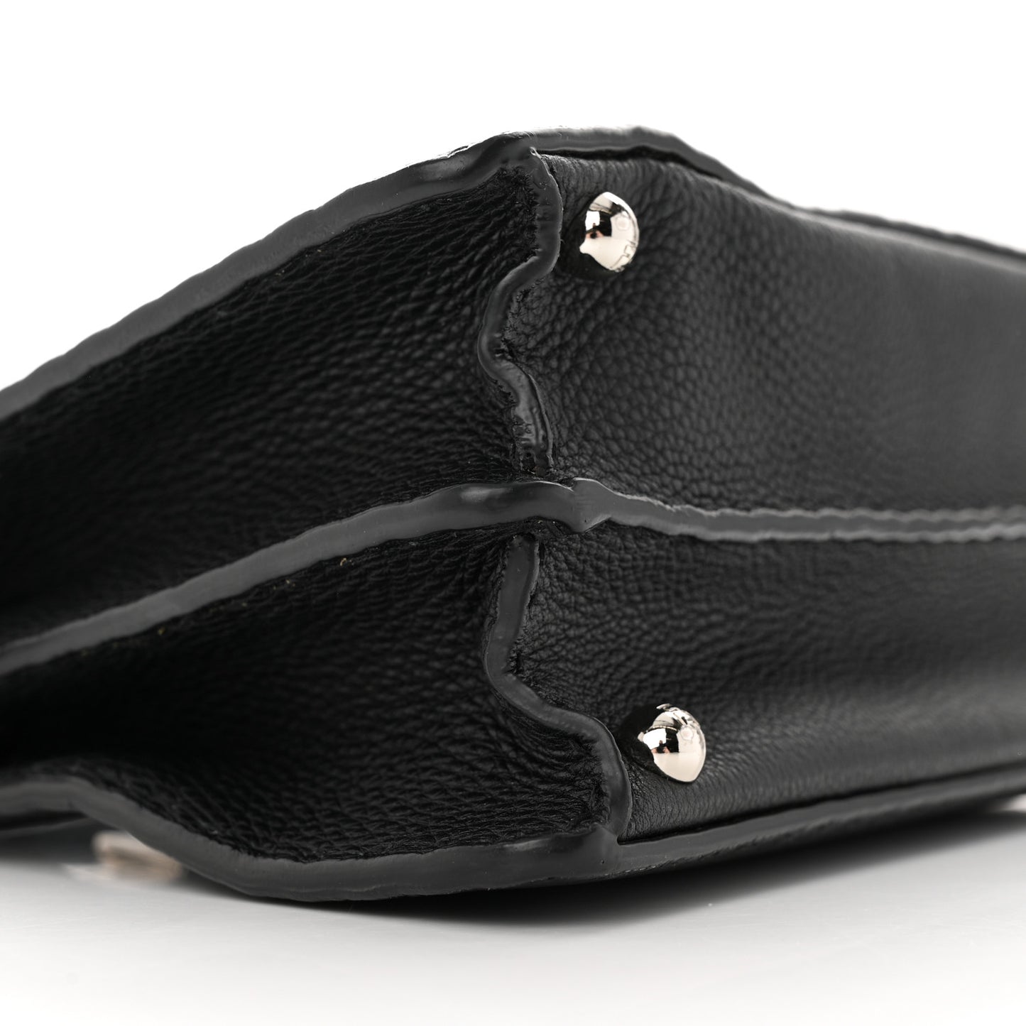 Cuoio Romano Selleria Chamois Small Peekaboo I SEE U Satchel Black Camel Sunflower