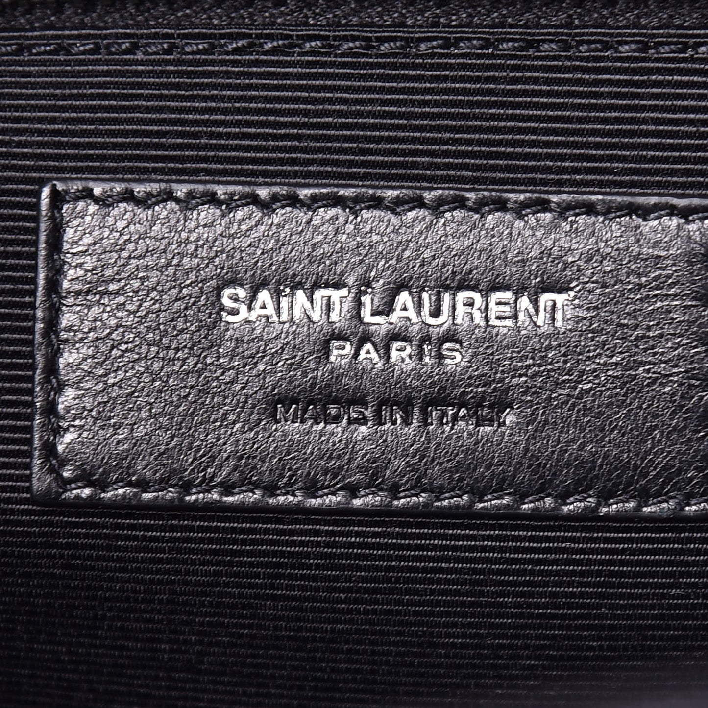 Grain De Poudre Large Tri-Quilt Monogram Satchel Black