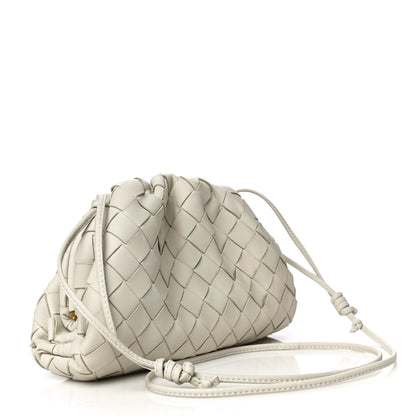 Bottega Veneta Nappa Intrecciato The Mini Pouch Chalk 2 of 10