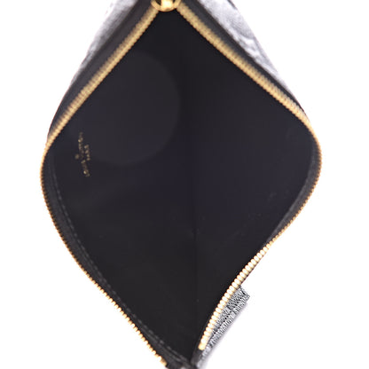 Louis Vuitton Empreinte Felicie Chain Wallet Zippered Insert Black 5 of 7