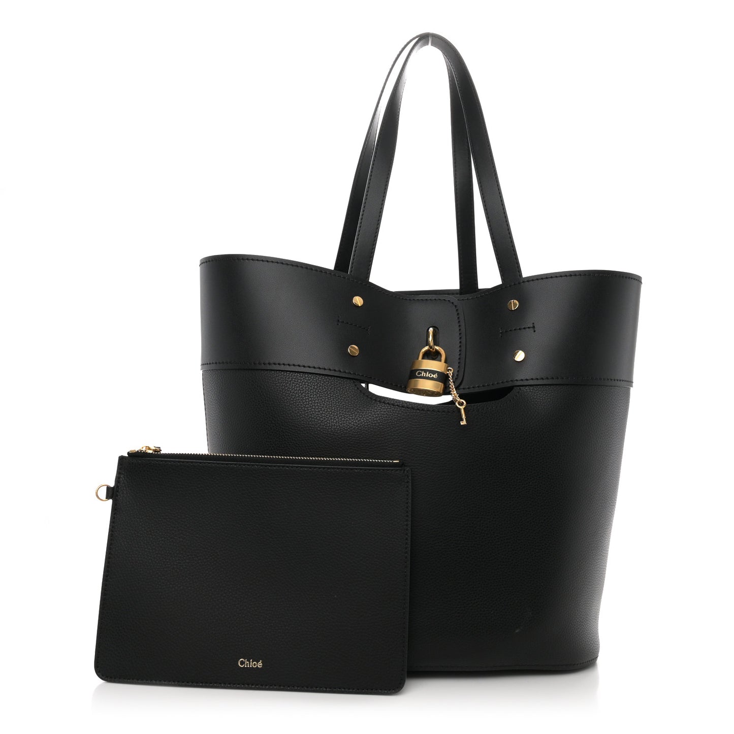 Smooth Grained Calfskin Medium Aby Tote