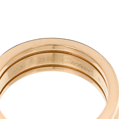Cartier 18K Yellow Gold 6.5mm C De Cartier Ring 50 5.5 4 of 5