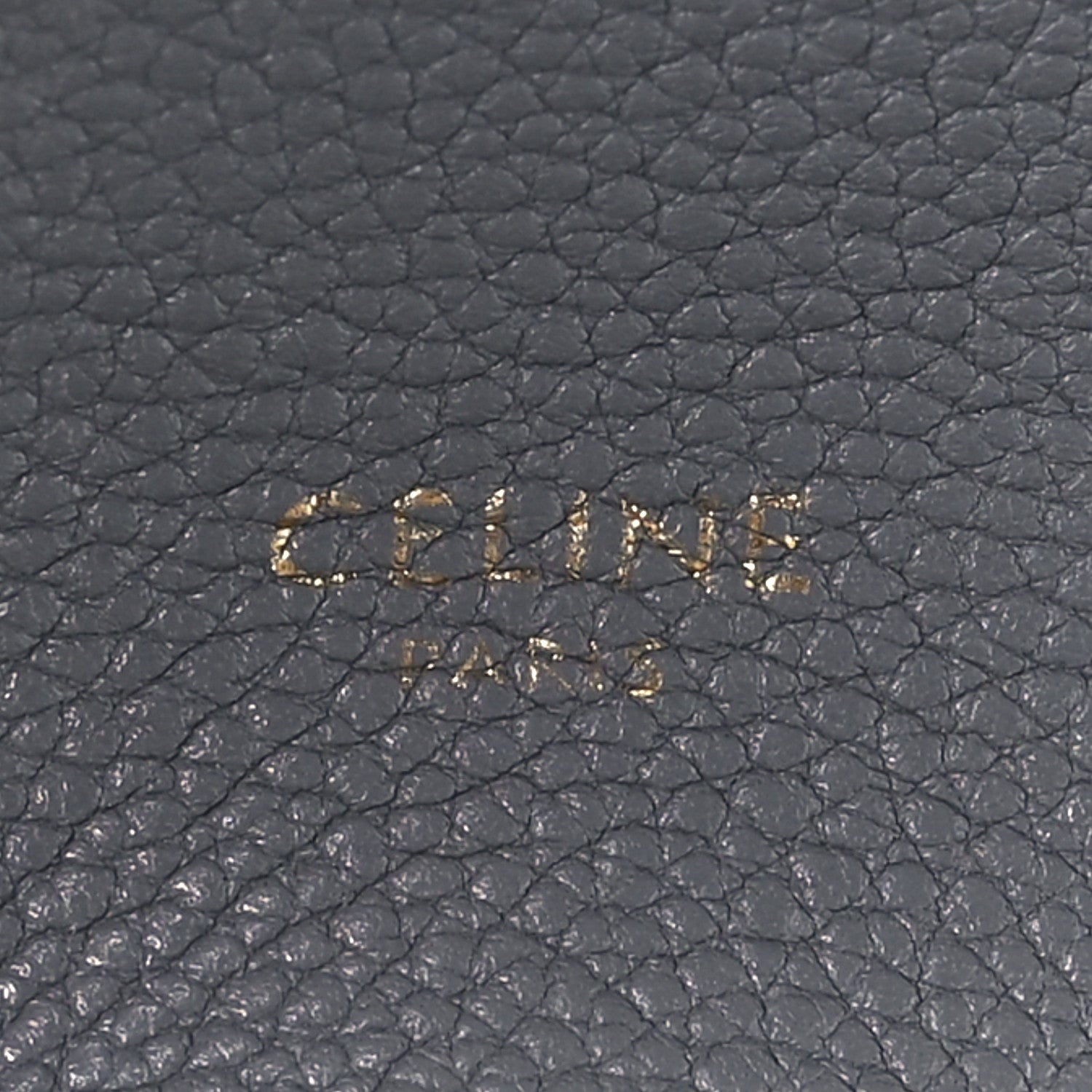 Celine Soft Grained Calfskin Small Belt Cabas Phantom Medium Grey 6 of 11