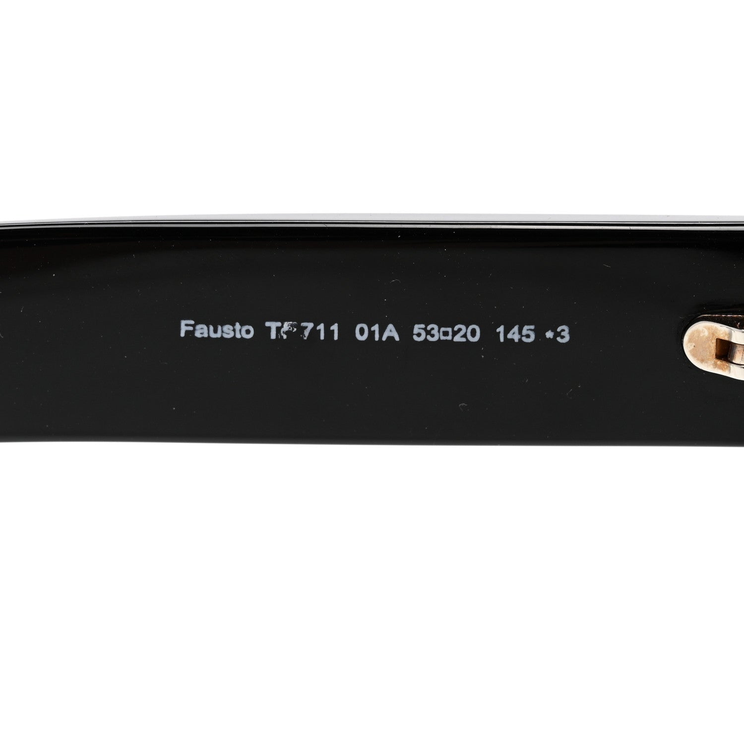 Tom Ford Acetate Fausto Sunglasses TF711 Black 5 of 8