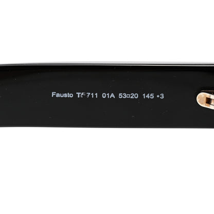 Tom Ford Acetate Fausto Sunglasses TF711 Black 5 of 8