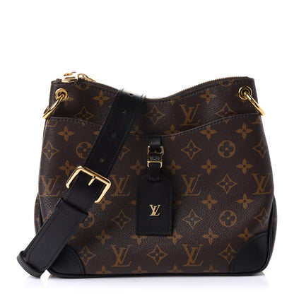 Louis Vuitton Monogram Odeon PM Black 1 of 7