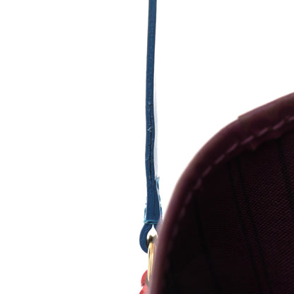 Louis Vuitton Monogram Totem Neverfull MM Magenta 13 of 14