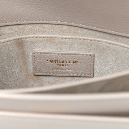Saint Laurent Grained Calfskin Medium Monogram Sunset Nude 5 of 8