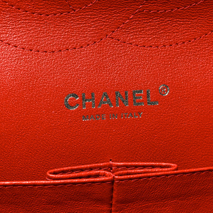 Chanel Lambskin Quilted Jumbo Double Flap Red 6 of 13
