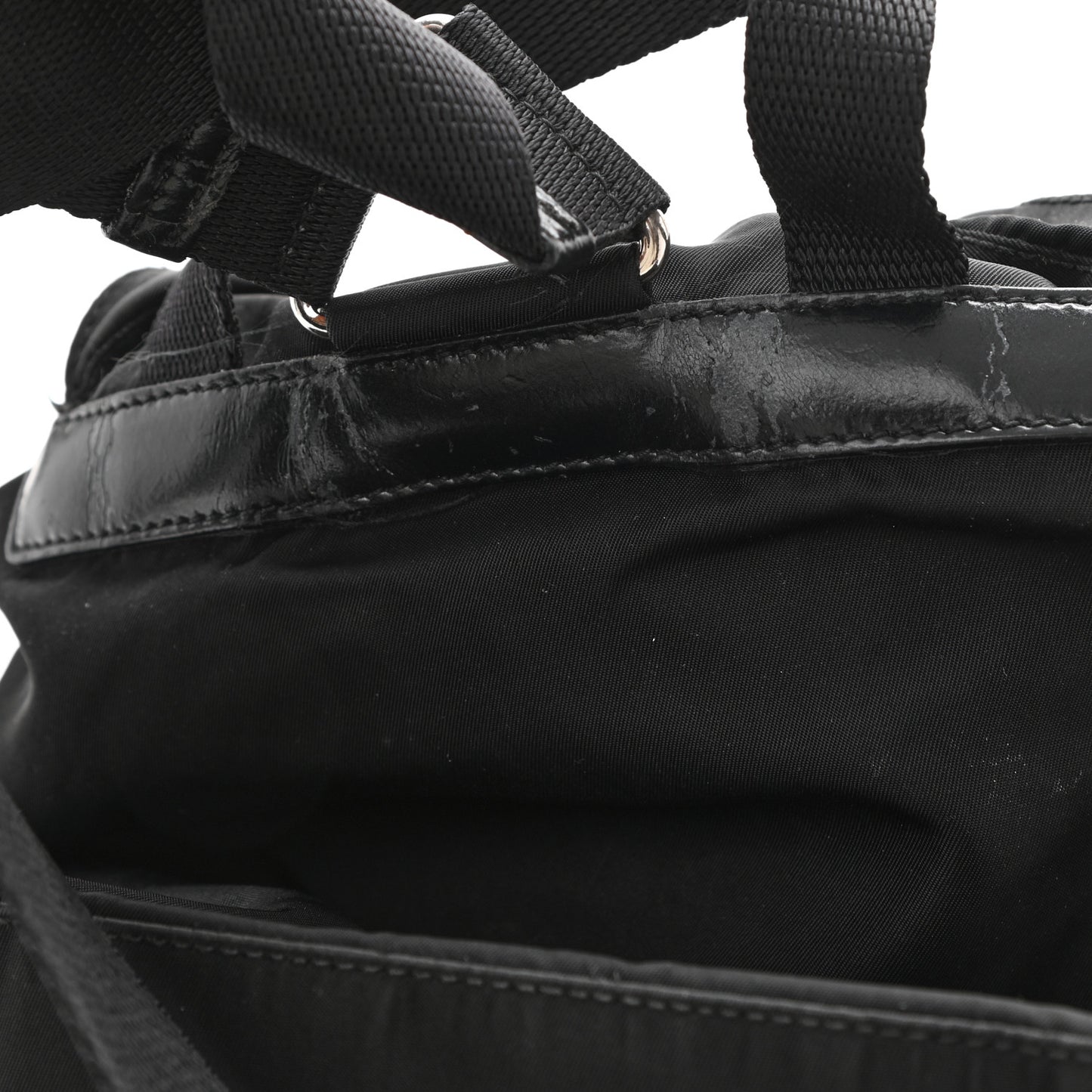Tessuto Nylon Vela Small Backpack Black