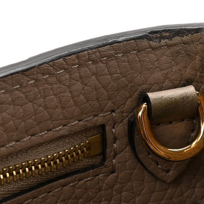 Louis Vuitton Taurillon Capucines BB Galet 14 of 16
