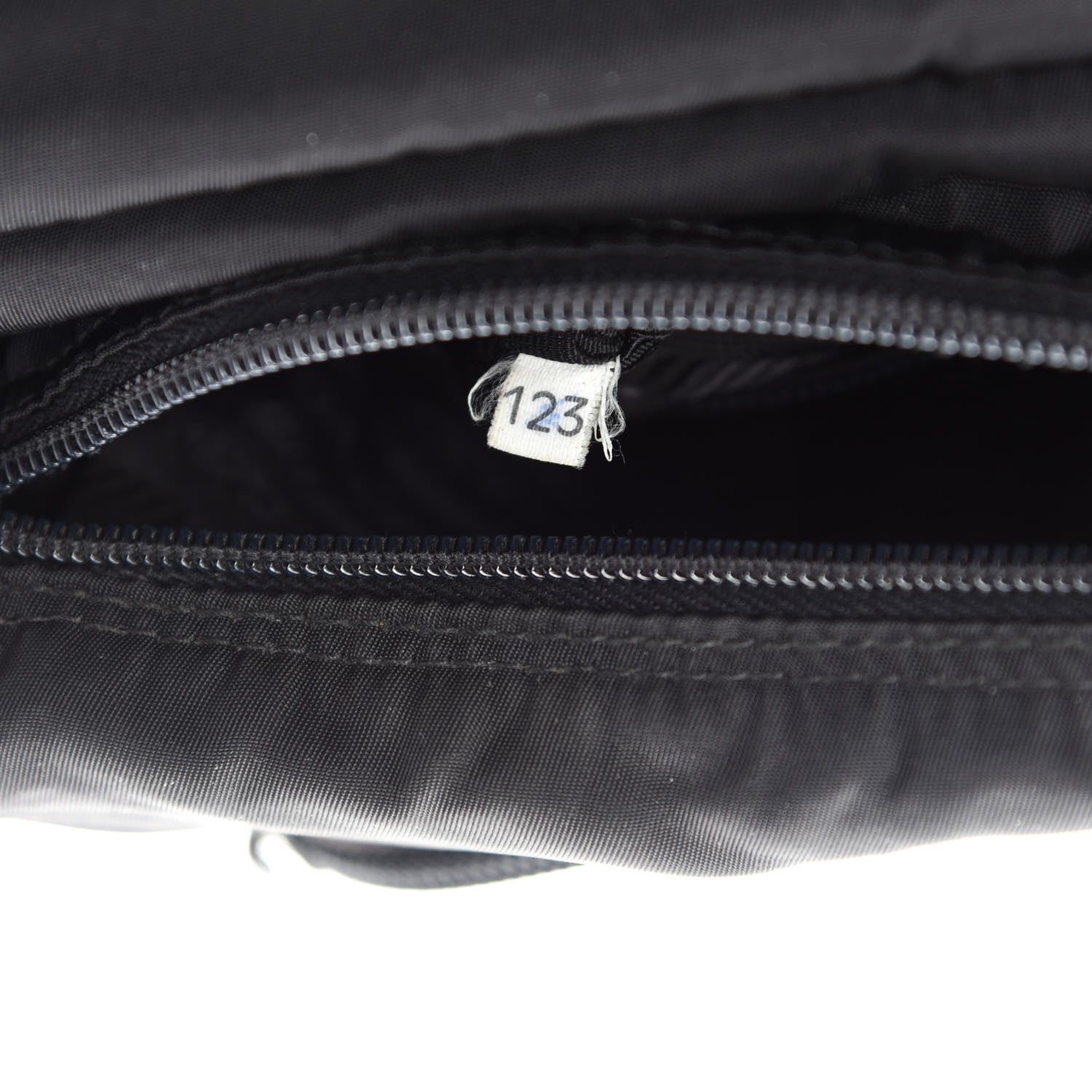 Prada Nylon Vela Messenger Black 9 of 10