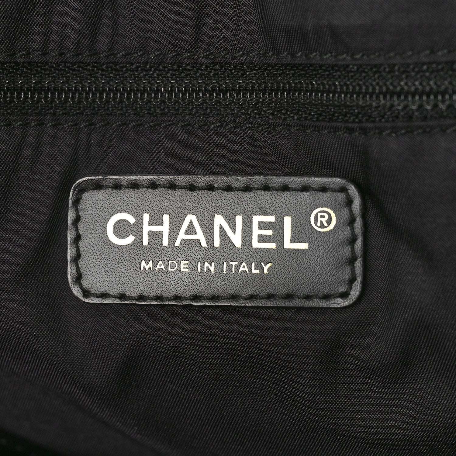 Chanel Nylon Medium Travel Tote Black 6 of 9