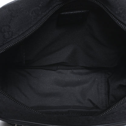 Gucci Monogram GG Flight Small Crossbody Bag Black 5 of 7